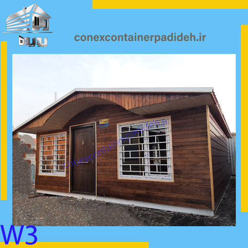 کانکس با متریال چوب ترموود 3